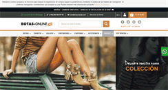 Desktop Screenshot of botas-online.es
